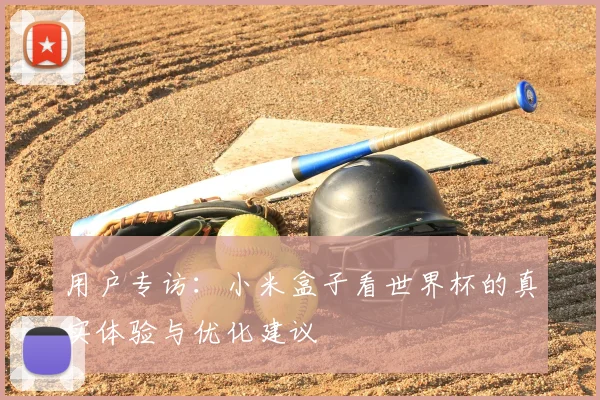 用户专访:小米盒子看世界杯的真实体验与优化建议